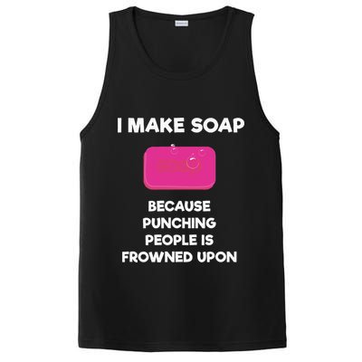 Soap Making Funny Gift Soap Maker Punch PosiCharge Competitor Tank