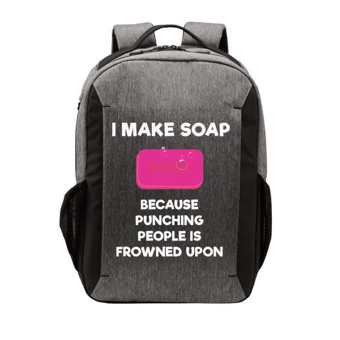 Soap Making Funny Gift Soap Maker Punch Vector Backpack