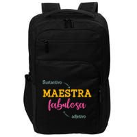 Sustantivo Maestra Fabulosa Adjetivo Spanish Teacher Impact Tech Backpack