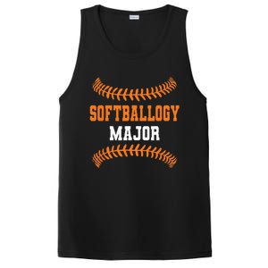 Softballogy Major Funny Fastpitch PosiCharge Competitor Tank