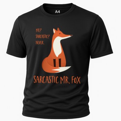 Sarcastic Mr Fox Gift Performance Shirt