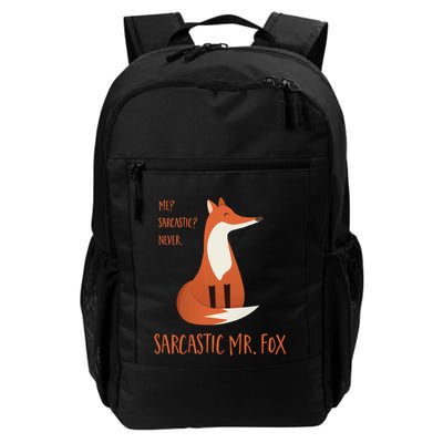 Sarcastic Mr Fox Gift Backpack