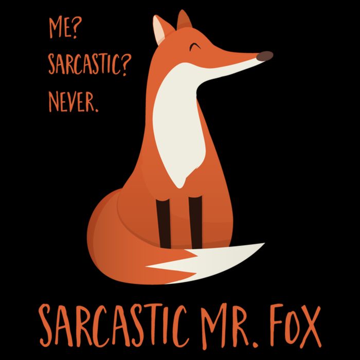 Sarcastic Mr Fox Gift Bucket Hat