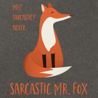 Sarcastic Mr Fox Gift Cotton Canvas Backpack