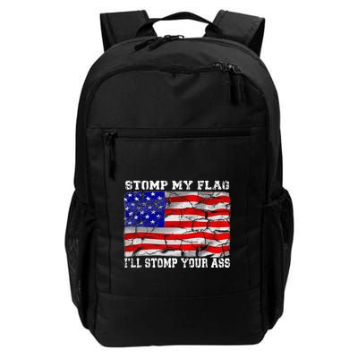 Stomp My Flag Ill Stomp Your Ass Backpack