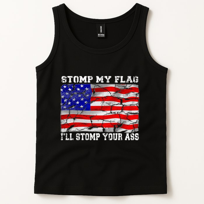 Stomp My Flag Ill Stomp Your Ass Tank Top