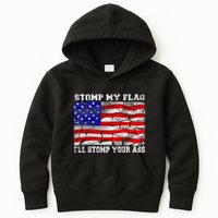 Stomp My Flag Ill Stomp Your Ass Kids Hoodie