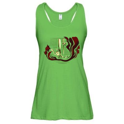 Sewing Machine Funny Ladies Essential Flowy Tank