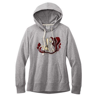 Sewing Machine Funny Women's Fleece Hoodie