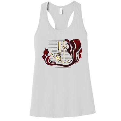 Sewing Machine Funny Women's Racerback Tank