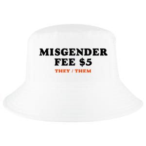 Sarcastic Misgender Fee Theythem Pronouns Cool Comfort Performance Bucket Hat