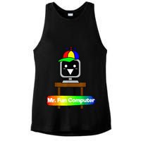 S.P.R.U.N.K.I Mr Fun Computer Ladies PosiCharge Tri-Blend Wicking Tank