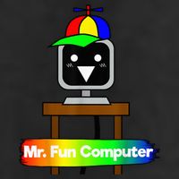 S.P.R.U.N.K.I Mr Fun Computer 7 Panel Mesh Trucker Snapback Hat
