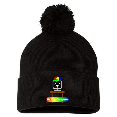S.P.R.U.N.K.I Mr Fun Computer Pom Pom 12in Knit Beanie