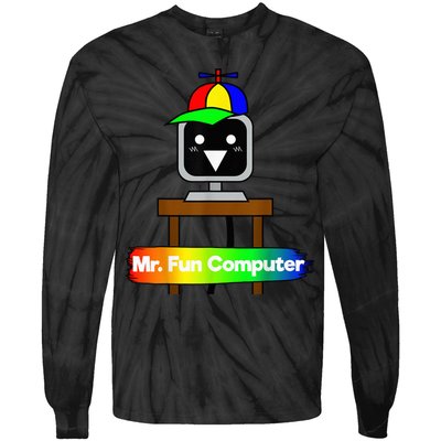S.P.R.U.N.K.I Mr Fun Computer Tie-Dye Long Sleeve Shirt