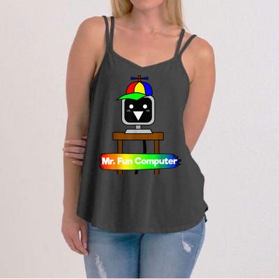 S.P.R.U.N.K.I Mr Fun Computer Women's Strappy Tank