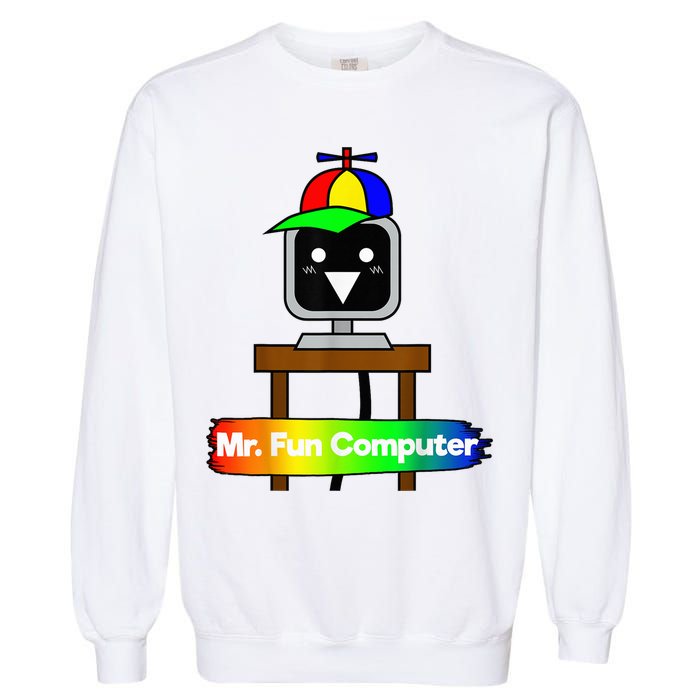 S.P.R.U.N.K.I Mr Fun Computer Garment-Dyed Sweatshirt