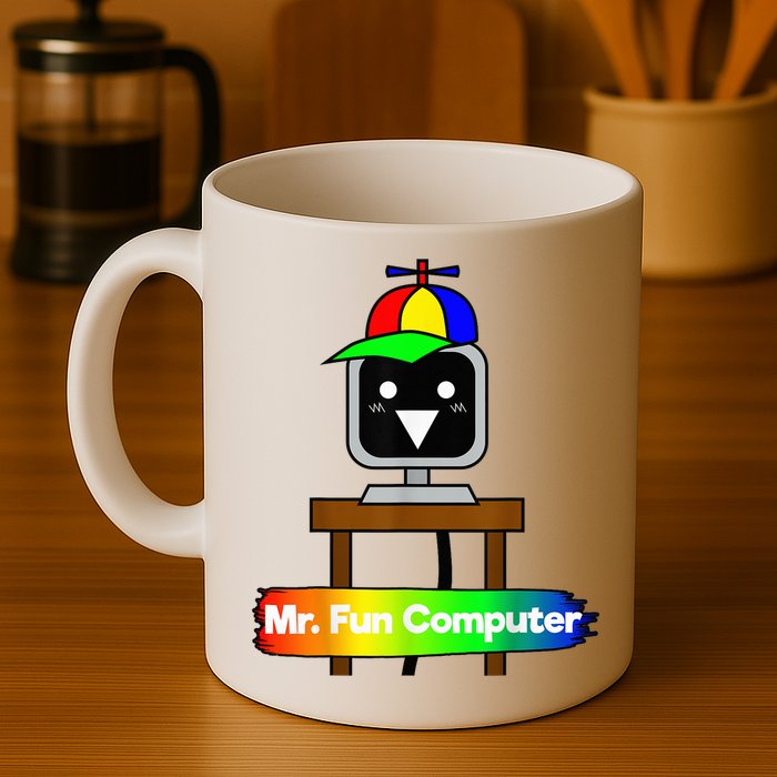 S.P.R.U.N.K.I Mr Fun Computer Mug