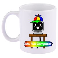 S.P.R.U.N.K.I Mr Fun Computer 11oz C Handle Ceramic Mug