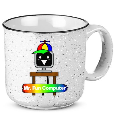 S.P.R.U.N.K.I Mr Fun Computer 15oz Campfire Ceramic Mug