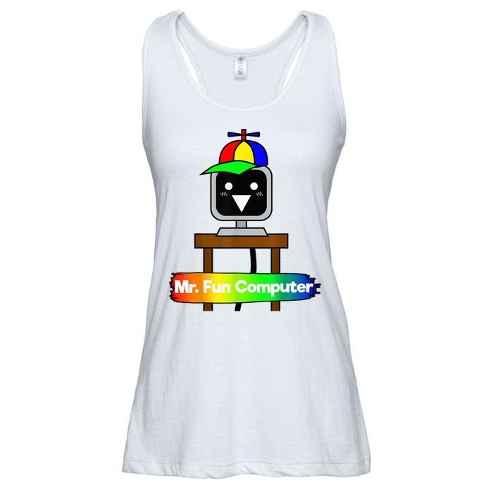 S.P.R.U.N.K.I Mr Fun Computer Ladies Essential Flowy Tank
