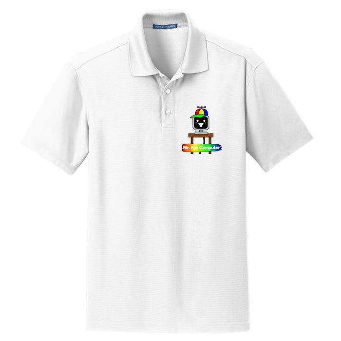 S.P.R.U.N.K.I Mr Fun Computer Dry Zone Grid Polo