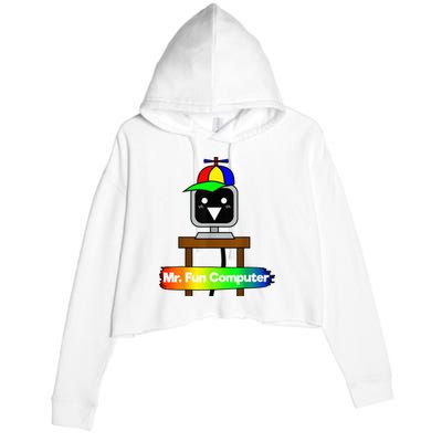 S.P.R.U.N.K.I Mr Fun Computer Crop Fleece Hoodie