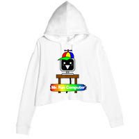 S.P.R.U.N.K.I Mr Fun Computer Crop Fleece Hoodie
