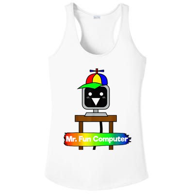 S.P.R.U.N.K.I Mr Fun Computer Ladies PosiCharge Competitor Racerback Tank