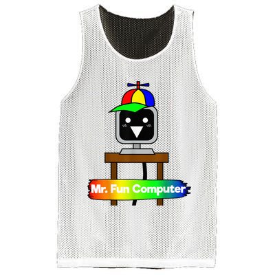 S.P.R.U.N.K.I Mr Fun Computer Mesh Reversible Basketball Jersey Tank