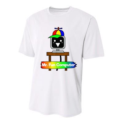 S.P.R.U.N.K.I Mr Fun Computer Youth Performance Sprint T-Shirt