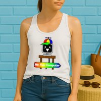 S.P.R.U.N.K.I Mr Fun Computer Womens Tank Top