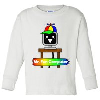 S.P.R.U.N.K.I Mr Fun Computer Toddler Long Sleeve Shirt