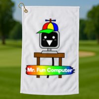S.P.R.U.N.K.I Mr Fun Computer Golf Towel