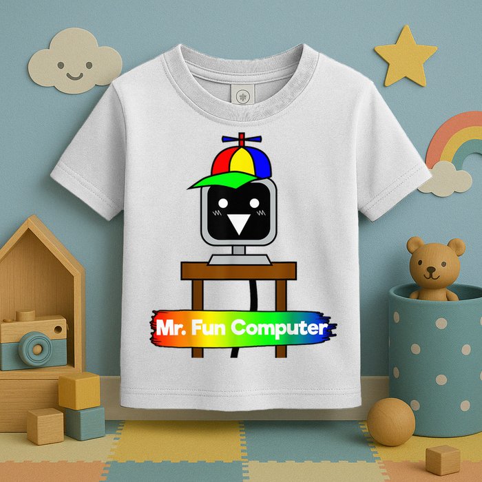 S.P.R.U.N.K.I Mr Fun Computer Toddler T-Shirt