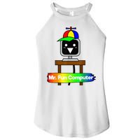 S.P.R.U.N.K.I Mr Fun Computer Women's Perfect Tri Rocker Tank
