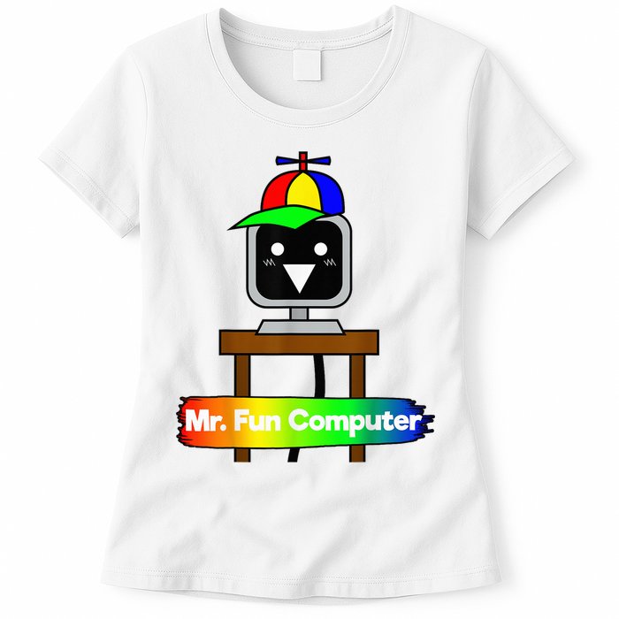 S.P.R.U.N.K.I Mr Fun Computer Womens T-Shirt