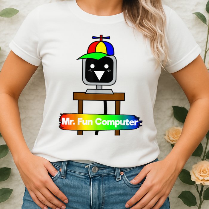 S.P.R.U.N.K.I Mr Fun Computer Womens T-Shirt