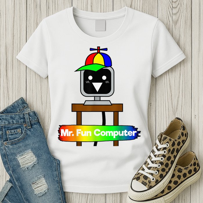 S.P.R.U.N.K.I Mr Fun Computer Womens T-Shirt