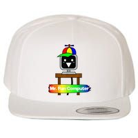S.P.R.U.N.K.I Mr Fun Computer Wool Snapback Cap