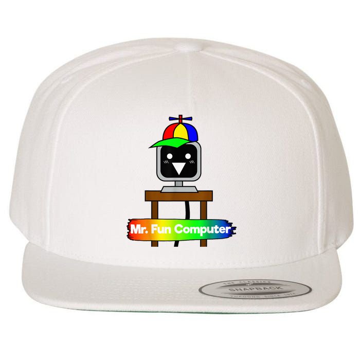 S.P.R.U.N.K.I Mr Fun Computer Wool Snapback Cap