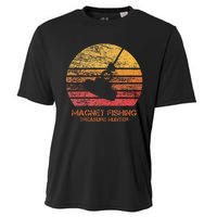 Sunset Magnet Fishing Cooling Performance Crew T-Shirt