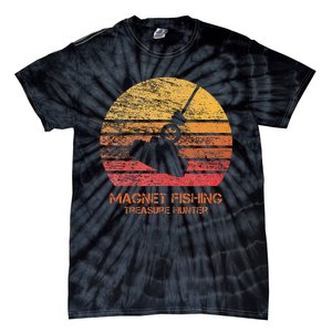 Sunset Magnet Fishing Tie-Dye T-Shirt