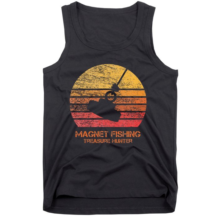 Sunset Magnet Fishing Tank Top