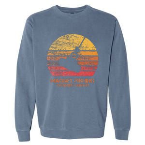 Sunset Magnet Fishing Garment-Dyed Sweatshirt