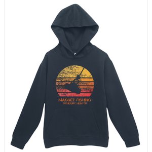 Sunset Magnet Fishing Urban Pullover Hoodie