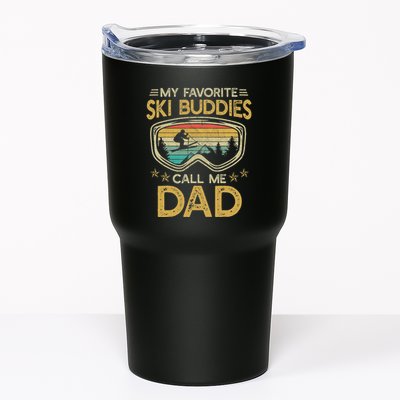 Skiing My Favorite Ski Buddies Call Me Dad Tumbler