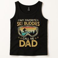 Skiing My Favorite Ski Buddies Call Me Dad Tank Top