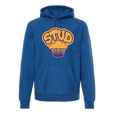 Stud Muffin Funny Handsome Good Looking Saying Slogan Gift Premium Hoodie