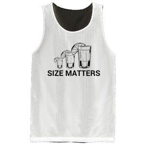 Size Matters Funny Salt Lime Tacos Tequila Mesh Reversible Basketball Jersey Tank